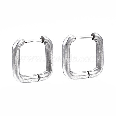 304 квадратные серьги-кольца из нержавеющей стали(STAS-S103-31P)-3