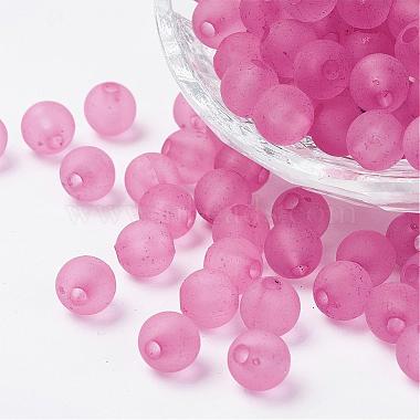 10mm PearlPink Round Acrylic Beads