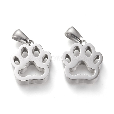 Stainless Steel Color Dog 304 Stainless Steel Pendants