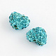 Heart Polymer Clay Grade A Rhinestone Beads(RB-S024-M)-2