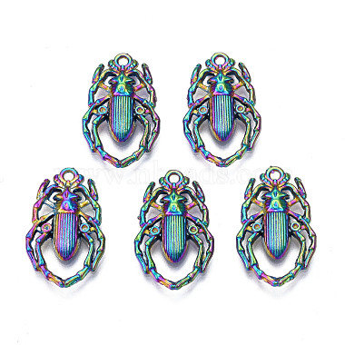 Multi-color Insects Alloy Pendants