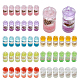 48Pcs 8 Colors Luminous Plastic Pendants(KY-CA0001-41)-1
