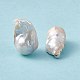 Perles de perles de keshi naturelles baroques(PEAR-N020-J20)-2