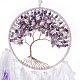 Iron Woven Web/Net with Feather Pendant Decorations(AJEW-B017-06)-2