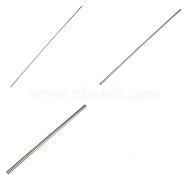 Olycraft 3Pcs 3 Style 304 Stainless Steel Rod, Solid, Stainless Steel Color, 301~302x3~10mm, 1pc/style(STAS-OC0001-13)