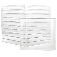 Plastic Gift Storage Case, Rectangle, Clear, 15x17.5x1.5cm(CON-WH0089-44A)