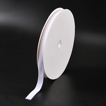 5/8 inch Single Face Velvet Ribbon, White, 5/8 inch(15.9mm), about 25yards/roll(22.86m/roll)