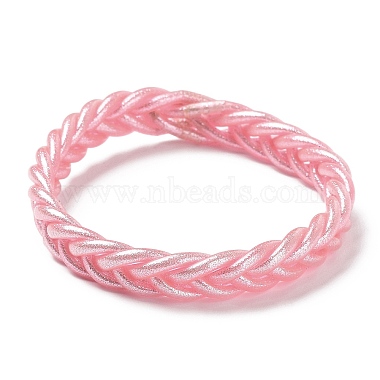Pink Plastic Bracelets