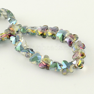 Electroplate Faceted Glass Beads(EGLA-R092-03)-2