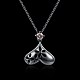 Ожерелье моды латуни кулон(NJEW-BB34107)-6