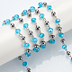 Olycraft Glas-Rondelle-Perlenketten für die Herstellung von Halsketten und Armbändern(AJEW-OC0001-80)-4