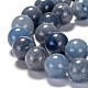 Chapelets de perles en aventurine bleue naturelle(G-F380-8mm)-2