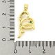 Brass Micro Pave Clear Cubic Zirconia Pendants(KK-P263-05B-G)-3