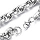 201 bracelet chaîne de corde en acier inoxydable pour hommes femmes(BJEW-S057-68)-3
