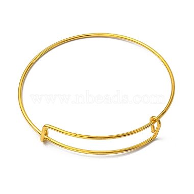 fabrication de bracelet extensible en fer réglable(BJEW-YW0001-06G)-2
