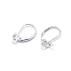 925 Sterling Silver Leverback Earring Findings(STER-I017-092A-S)-2