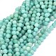 Chapelets de perles en amazonite naturelle(G-F602-02-10mm)-1