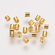 Brass Crimp Beads(KK-L021-G)-1