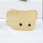 Natural Citrine Sculpture Display Decorations, for Home Office Desk, Hedgehog, 48~55x38~45mm(G-PW0004-44G)