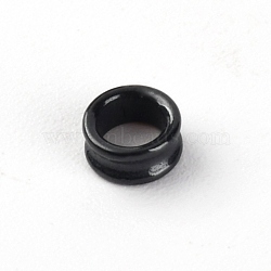 Porcelain Guides Ring, Fishing Accessory, Gunmetal, 6x3mm, Hole: 4mm(FIND-WH0048-26D-B)