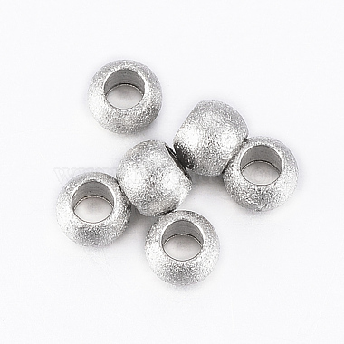 Stainless Steel Color Rondelle 304 Stainless Steel Beads