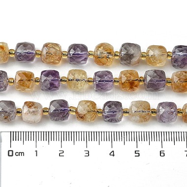 Natural Amethyst Beads Strands(G-Q010-A08-01)-5