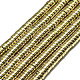 Electroplate Non-magnetic Synthetic Hematite Beads Strands(G-S352-42B-01)-1
