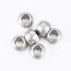 Perles texturées en 202 acier inoxydable(X-STAS-K154-A-72P)-1