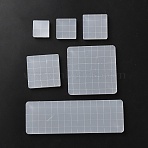 6Pcs Acrylic Sheets, Clear, 25~150x25~75x7~7.5mm(FIND-WH0148-563B)