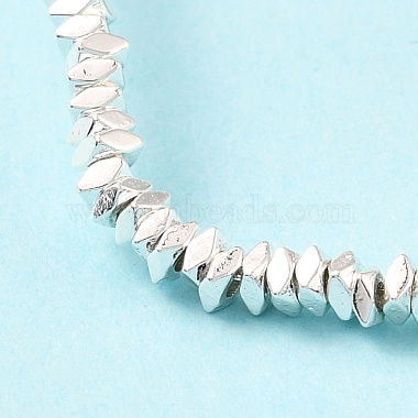 Electroplated Non-magnetic Synthetic Hematite Beads Strands(G-G849-05S)-4