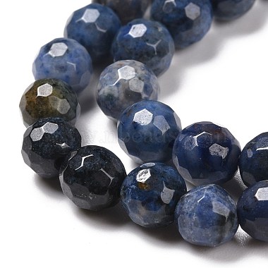 Natural Dumortierite Beads Strands(G-E571-06A)-3