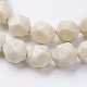 Chapelets de perles en bois pétrifié naturel(G-J376-59-10mm)-3