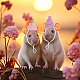 Mini Woolen Yarn Pet Hats(AJEW-WH0314-344)-5