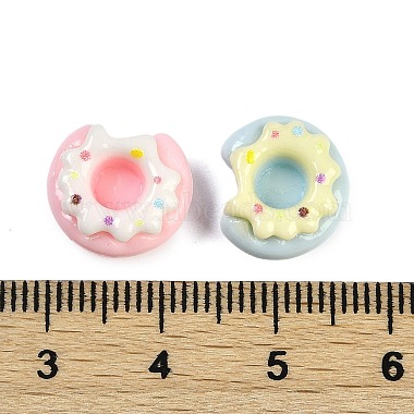 Opaque Resin Cabochons(RESI-H166-25B)-4