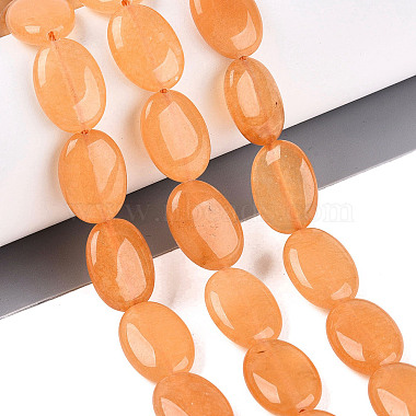 Dyed Natural White Jade Beads Strands(G-N370-01A-12)-1