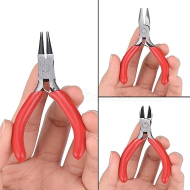 45# Carbon Steel Jewelry Tool Sets: Round Nose Plier(PT-R004-03)-7