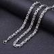 Titanium Steel Byzantine Chain Necklaces(FS-WG56795-70)-1