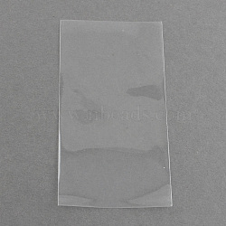 OPP Cellophane Bags, Rectangle, Clear, 10x5cm, Unilateral Thickness: 0.035mm(OPC-S061-15)