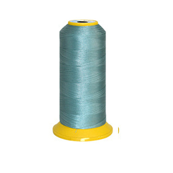 150D/2 Machine Embroidery Thread, Nylon Sewing Thread, Elastic Thread, Dark Cyan, 12x6.4cm, about 2200m/roll