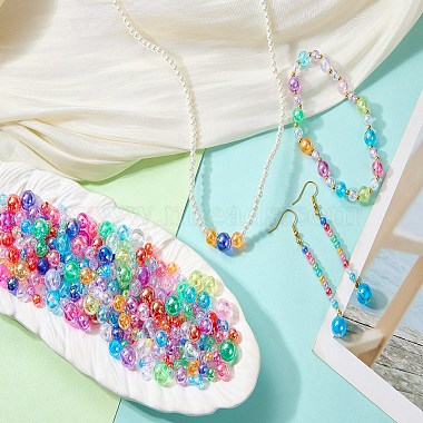 150g UVメッキ透明アクリルビーズ(OACR-SZ0001-53)-8