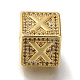 Brass Cubic Zirconia Beads(KK-Q818-01X-G)-1