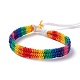 Rainbow Pride Bracelet(BJEW-F422-01A)-1