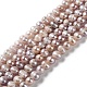 Natural Cultured Freshwater Pearl Beads Strands(PEAR-E018-84)-1