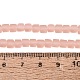 brins de perles de verre d&eacute;poli transparent(GLAA-N072-01A-A04)-4