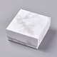 Square Kraft Cardboard Jewelry Boxes(AJEW-WH0021-44)-1