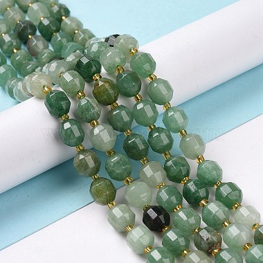 Natural Green Aventurine Beads Strands(G-G990-F03)-2