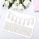 Plastic Drawing Painting Stencils Templates(DIY-WH0396-407)-3