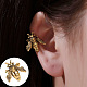 Brass Rhinestone Cuff Earrings(WGCA6F2-26)-1
