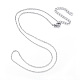 304 Stainless Steel Necklaces(X-NJEW-E080-10P)-1