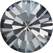 Preciosa&reg MAXIMA Crystal Round Stones, Czech Crystal, Aluminium Layer, Round(431 11 615 Chaton), 00030 260 NightFall, SS12/PP24(3~3.2mm)(Y-PRC-RBSS12-00030-260)